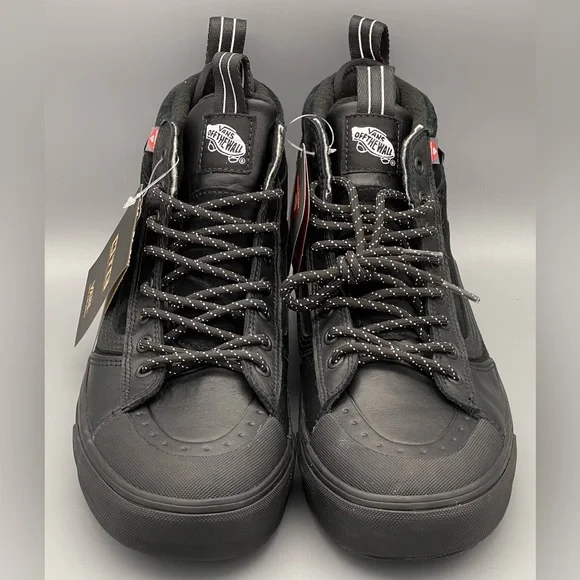 Vans Sk8 Hi Mte 2 Black/Black 3M Primaloft Hydroguard Boots Men’s 8 & 9 NEW - Picture 4 of 12